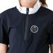 TrustBreech Kids' Short Sleeve Equestrian Sun Shirt - Made in USA, Moisture-Wicking, Ice Fil Lite, Navy - Buy Online on GoSupps.com