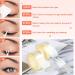 Invisible Eyelid Tape Set - 1200 Pcs Double Eyelid Stickers with Fork Rods & Tweezers - Buy Online on GoSupps.com