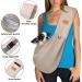 Buy VRBabies Dog Carrier Bag for Small Dogs - Adjustable Straps Breathable Mesh - Khaki Color - Buy Online on GoSupps.com