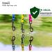 15m Neon Yellow Dog Leash - Extra Narrow Dirt & Water Repellent Towline for Small Dogs - Buy Online on GoSupps.com