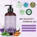 Premium Lavender Massage Oil for Relaxation & Muscle Relief - Ideal Body Oil for Men & Women - Buy Online on GoSupps.com