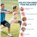 BESKEY Knee Support (Pair) Anti Slip Knee Brace Elastic Breathable Knee Compression Sleeve Help Joint Pain Relief for Arthritic Sufferer and Recovery from Injuries Fit for Sports (M Blue) M (Pack of 2) Blue - Buy Online on GoSupps.com