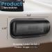 Pyle PLMRCW1 Water Resistant Marine Stereo Cover - Smoke Colored Heavy Duty Boat Radio Protector Shield with Flip-up Door - White Standard Packaging - Buy Online on GoSupps.com