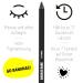 Banana Beauty Kajal Eye Pencil (Badass Babe) - Vegan Long-lasting Dark Blue Eye Makeup for Expressive Looks - International Shipping - Buy Online on GoSupps.com