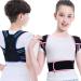 Posture Corrector for Kids and Teens Adjustable Upper Back Brace Posture Corrector with Soft Shoulder Pads and Elastic Belts Hunchback Corrector for Improve Slouching and Humpback Blue Medium - Buy Online on GoSupps.com