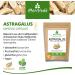 Astragalus in Capsule-1600mg of Root Powder with 112mg of Polysaccharides-Monthly Package-Immune System Anti-Aging Cardiovascular System-Vegan and Gluten Free-by MoriVeda 3x90 Pieces - Buy Online on GoSupps.com