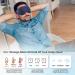 Heated Massage Eye Mask with 3 Vibration Modes | USB Heating, 3D Contoured Sleep Mask for Dry Eyes | Men Women | Timer & Hot Compress for MGD Relief - Buy Online on GoSupps.com
