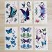 Butterfly Temporary Tattoos for women sexy 6 Pcs by Yesallwas Waterproof long lasting Fake Tattoos Stickers for Arms Shoulders sexy body tattoos 6cmx10.5cm/2.36x4.13 inches (LxW) (A) - Buy Online on GoSupps.com