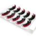 3D Colored Russian Strip Lashes 20mm D Curl Pink - 5 Pairs | Fluffy Mink Wispies for Natural False Eyelashes - Faux Mink Wispy Fake Lashes for a Natural Look - Buy Online on GoSupps.com