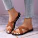 Bunion Corrector Women's Sandals - Pu Leather Open Toe Sandals - Size 6 Brown - Buy Online on GoSupps.com