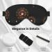 Starry Dandelion Eye Mask | Soft & Adjustable Sleep Mask for Men & Women | Comfortable Nighttime Eye Cover - Buy Online on GoSupps.com