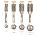 Professional Round Brush for Blow Drying - Nano Ceramic & Ionic Tech, Boar Bristles, 2 Inch Barrel - Sndyi - Buy Online on GoSupps.com