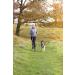 Trixie Jogging Line for Dogs with Belly Belt M-L | 1.20-1.50m | Ideal Leash for Medium to Large Dogs | Grafit/Black - Perfect for Active Dog Owners - Buy Online on GoSupps.com