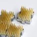 Wazakura 4PCS Mini Ikebana Kenzan Flower Frog Set - Made in Japan, Japanese Floral Arranging Pin Holder - Brass, 1.25x1.18 (32mmx30mm) - Buy Online on GoSupps.com