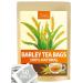 TeeLux TeeLux Pack of 50 Barley Tea Bags Roasted Barley Caffeine-Free Mugicha Herbal Tea Ideal Coffee Alternative in Japan
