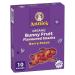 ANNIE'S - FAMILY PACK SIZE - Organic Fruit Flavoured Snacks Berry Pack of 10 Pouches Natural Strawberry Cherry and Raspberry Flavours No Synthetic Colours Gelatin Free Gluten Free Vegan Snacks Fruit Snack