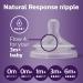 Philips AVENT Natural Response Baby Bottle Nipples Flow 4 3M+ 4pk - SCY964/04 - Buy Online on GoSupps.com