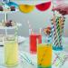 Robinsons Squash Mini 3 x Flavour 6 Pack (6 x 66ml Bottles of Water Drops) Bundle with 25 Hubsidia Multicolored Paper Straws | No Added Sugar | Low Calorie - Buy Online on GoSupps.com