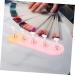 Ipetboom 1 Set Nail Practice Holder Magnetic Fake Nail Holder Beauty Nail Holders Training Nail Racks Beauty Nail Racks Beauty Nail Display Acrylic Nail Stand Manicure Nail Polish Plastic - Buy Online on GoSupps.com