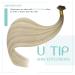 Youngsee Real Hair Ombre Bonding Extensions | 40cm Remy U Tip | Dark Ashblond to Platinum | Hot Fusion | 50g #18/60a/60 - Buy Online on GoSupps.com