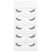 Vivis Half False Eyelashes Corner 3D Mink Lashes Natural Fake Eye Fluffy Cute Reusable Makeup Extension 5 Pairs - B26