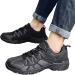 Men's Waterproof Outdoor Fitness Shoes - Non-Slip Elegant Gym Sneakers for Running & Walking - Black 46 EU - Buy Online on GoSupps.com