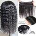 20 22 24+18 Brazilian Deep Curly Human Hair Bundles with Closure | 100% Remy Unprocessed Hair | Natural Black 4x4 Closure Included - Buy Online on GoSupps.com