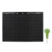 HUSHUI Braille Slate Stylus Kit Portable 27 Lines 30 Cells Braille Writing Board and Stylus Braille Learning Tool Accessories