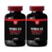 Tribulus Terrestris nutrition - TRIBULUS TERRESTRIS EXTRACT - Tribulus Terrestris gym supplement Tribulus Terrestris plant supplement Tribulus Terrestris recovery 2 Bottles 120 Capsules