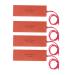 Silicone rubber heater 4 pieces 20 W 12 V silicone heating mat high heat transfer efficiency flexible silicone heating ceiling for industrial plants