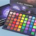 54 Colors Neon Eyeshadow Palette - Colorful Matte & Glitter Shimmering Waterproof Makeup Set for Women - Highly Pigmented Gift - Buy Online on GoSupps.com