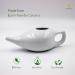 Sarveda Ayurvedic Neti Pot for Nasal Cleansing & Sinus Relief - Handcrafted Ceramic | Green - Buy Online on GoSupps.com