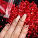 2 Pack Holographic Sweetheart Nail Glitter Sequins Shiny Thin Flakes for Stunning Nail Art & Manicure Decorations (Random Colors) International Shipping Available - Buy Online on GoSupps.com