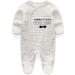 MAMIMAKA Cotton Footed Pajamas | Newborn Baby Grow Onesies | 9-12 Months | Boys & Girls | Long Sleeve - Color1 - Buy Online on GoSupps.com