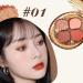 Shell Eyeshadow Palette - 4 Color Matte Shimmer Makeup Kit, Waterproof & Long-Lasting for a Natual Look - Professional Eye Glitter Palette - Buy Online on GoSupps.com