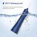 Water Flosser for Sensitive Teeth, Braces - Cordless, 3 Modes, 4 Tips - Travel Oral Irrigator - IPX7 Waterproof - Blue - Buy Online on GoSupps.com