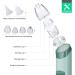 COCOBELA 2-in-1 Baby Nasal Aspirator & Blackhead Remover - USB Electric Nose Sucker with 3 Silicone Tips & 4 Probes - Buy Online on GoSupps.com