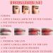 4Pcs Lip Tint Stain Set - Long Lasting Waterproof Lipstick and Liquid Blush for Women - Buy Online on GoSupps.com