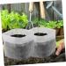 Milisten 100pcs Bag Houseplants Nonwoven Plant Pot Nursery Bag Indoor Tea Bag - Buy Online on GoSupps.com