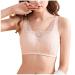 XWSM bags BH Daily Post Surgical mastectomy BH with breast prosthesis bags women women cotton wireless full bralette xxxl/xxx-large skin
