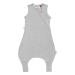 Tommee Tippee Baby Sleep Bag with Legs The Original Grobag Steppeebag Baby Romper Suit Hip-Healthy Design Soft Cotton-Rich Fabric 6-18m 2.5 TOG Sky Grey Marl