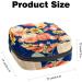 Fall Pumpkin Sunflower Sanitary Napkin Storage Bag - Portable Period Kit Pouch - Buy Online on GoSupps.com