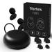 Vortex. Ear Plugs for Sleep Reusable Silicone Hearing Protection Noise Reduction for Sleeping 8 Ear Tips in XS/S/M/L 33db Noise Cancelling for Snoring Flights Concerts and Noise Sensitivity Black