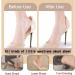 Women Heel Inserts - 6 Pairs Heel Protectors & Cushions for Loose Shoes - Prevent Heel Pain & Blisters - Black - Buy Online on GoSupps.com