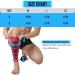 Compression Calf Sleeves for Fitness Sports | Shin Splints Relief, Muscle Cramps | Running, Jogging, Hiking | X-Large Red, 1 Pair with Mesh Laundry Bag - Buy Online on GoSupps.com
