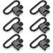 VicBre 6 Pack Quick Release Metal Sling Swivels for Rifle & Shotgun - 3.18 cm - Buy Online on GoSupps.com