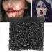 Sponge Halloween Makeup Sponge | Black Xmas Scar Wound Cosplay Art | Oversize Hole for Halloween Party - Buy Online on GoSupps.com