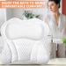 Purpledi Bath Cushions 4D Bath Cushion with 6 Suction Cups Non-Slip and Powerful for Spa Pillow Hot Tub Spa Home Neck Pil - Buy Online on GoSupps.com