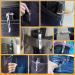 Unicraftale 420 Stainless Steel Flashlight Clip - 18mm Pocket Clip Replacement for Pens & Flashlights - Removable & Durable - Buy Online on GoSupps.com