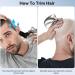 PEACEONE 7D Head Shaver for Bald Men - IPX7 Waterproof 5 in 1 Grooming Kit Rechargeable Wet/Dry Hair Trimmer with USB Charging & LED Display - Buy Online on GoSupps.com